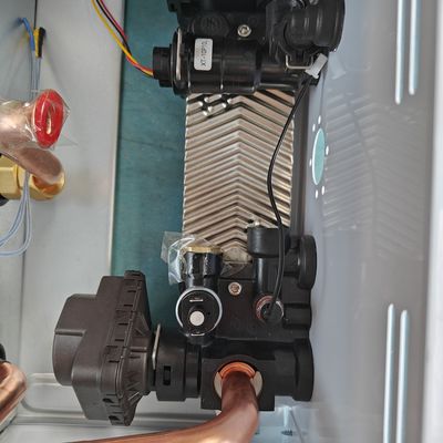 Plaka Değiştirici Gazlı Su Isıtıcı Parçaları Hidro Blok Lehimli Plakalı Eşanjör