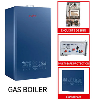 24kw Duvara Monte Yoğuşmalı Gaz Kazanı Paslanmaz çelik Gaz Kombi