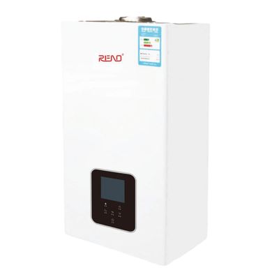 Beyaz Panel Duvar Montajlı Kombi Kazan 26kw Dokunmatik Ekran Lpg Gaz Su Kazanı